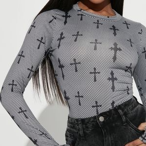 Don't cross me - bodysuit (L)